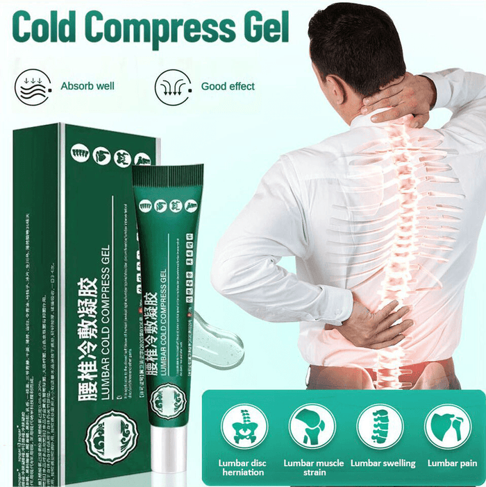 Backpain Relief Pro Gel for lower back pain, waist discomfort and muscle relief